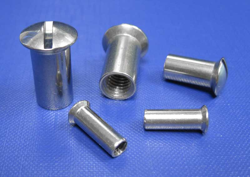 Sleeve Nuts Rsd C/sk Slotted Internal Thread M4 up to M8 L9161 (image for) Sleeve Nuts Rsd C/sk Slotted Internal Thread M4 up to M8 L9161
