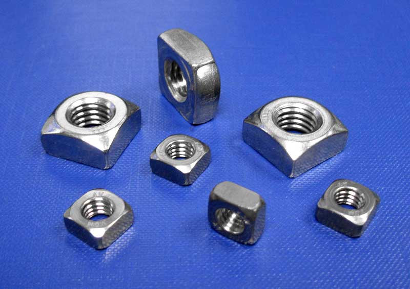 Square Nut Thick Type M5 up to M12 Din557 (A2 - A4) (image for) Square Nut Thick Type M5 up to M12 Din557 (A2 - A4)